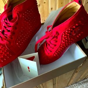 Red Spike CL shoes (Redbottoms)